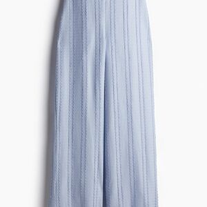 Divided Sky Blue Wide-Leg Pants